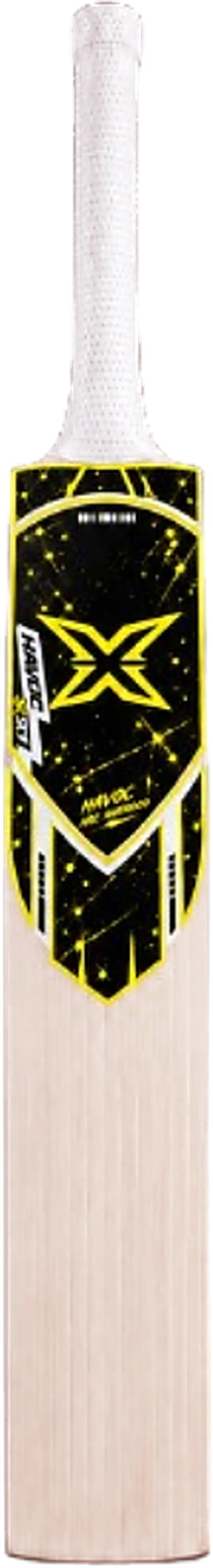 Custom cricket bat with printed sticker